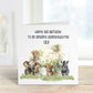 Personalised Goddaughter Birthday Card, Safari Theme Birthday Card, Any Age, 1st, 2nd, 3rd, 4th, Goddaughter Birthday Card