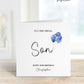 40th Birthday Card For Man, Personalised Son Birthday Card Adult, Birthday Card For Son, Any Age Birthday Card, 18th, 21st, 40th, 50th, 60th