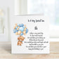 Godson 1st Birthday Card, 1st Birthday Card For Godson, Personalised Godson 1st Birthday Card