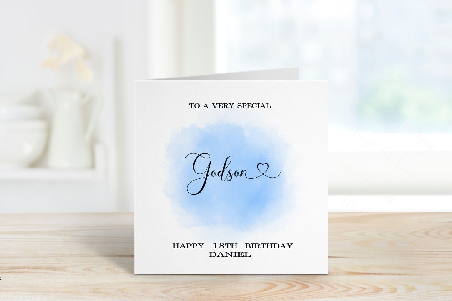 Personalised Great Nephew 18TH Birthday Card, Birthday Card For Him, 18TH Birthday Card For Great Nephew , Any Age Card