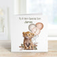 Personalised Son 2nd Birthday Card, 2nd Birthday Card For Girls Or Boys, Personalised Wild Birthday Safari Jungle Card, Lion Card