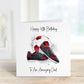 Personalised Dad 40th Birthday Card, Football Card For Dad, 40th Birthday Card For Dad, Any Age Birthday Card
