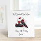 Son In Law Birthday Card 50, Personalised Birthday Card For Him, Personalised Son In Law 50th Birthday Card