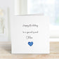 Personalised Special Friend Birthday Card, Friend Birthday Card, Birthday Cards For Her, Birthday Cards for Him