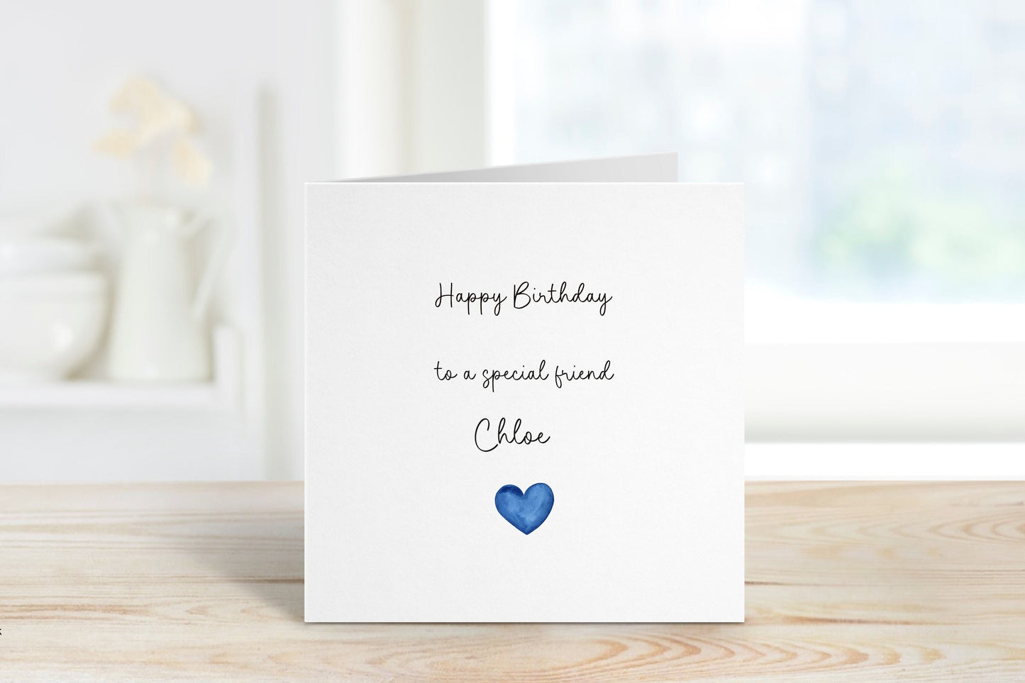 Personalised Special Friend Birthday Card, Friend Birthday Card, Birthday Cards For Her, Birthday Cards for Him