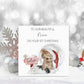 Niece 1st Christmas Card, Christmas Card For Niece, Baby's 1st Xmas Card, Personalised Christmas Card, Christmas In July