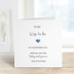 Wife To Be Wedding Day Card, Wedding Day Card For WifeTo Be, Wedding Day Card For Bride