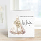 Wife To Be Wedding Day Card, Wedding Day Card For WifeTo Be, Wedding Day Card For Bride, For My Bride On Our Wedding Day