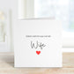 Wife To Be Wedding Day Card, Wedding Day Card For WifeTo Be, Wedding Day Card For Bride, For My Bride On Our Wedding Day