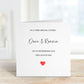 Wedding Card, Wedding Day Card For A Special Couple, Wedding Card For Bride And Groom, Personalised Wedding Day Card