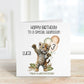 Godson 3rd Birthday Card, 3rd Birthday Card For Godson Personalised Godson 3rd Birthday Card, Tiger Cub Birthday Card, Any Age Card, 2nd,