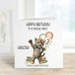 Niece 3rd Birthday Card, Birthday Card For Niece, Personalised Niece Birthday, Tiger Cub Birthday Card, Any Age Card