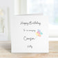Personalised Cousin Birthday Card, Birthday Card For Cousin, Birthday Cards For Her, Any age Birthday Card, 30th Birthday For Cousin, 40th