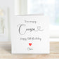 Personalised Cousin Birthday Card, Birthday Card For Cousin, Birthday Cards For Her, Any age Birthday Card, 21st Birthday For Cousin