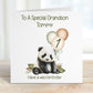 Nephew 1st Birthday Card, 1st Birthday Card For Nephew, Personalised Nephew 1st Birthday Card, Safari Panda Design