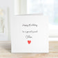 Personalised Special Friend Birthday Card, Friend Birthday Card, Birthday Cards For Her, Birthday Cards for Him