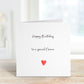 Granny Birthday Card, Personalised Granny Birthday Card For Her, Heart Birthday Card