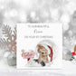 Granddaughter 1st Christmas Card, Christmas Card For Granddaughter, Baby's 1st Xmas Card, Personalised Christmas Card, Christmas In July