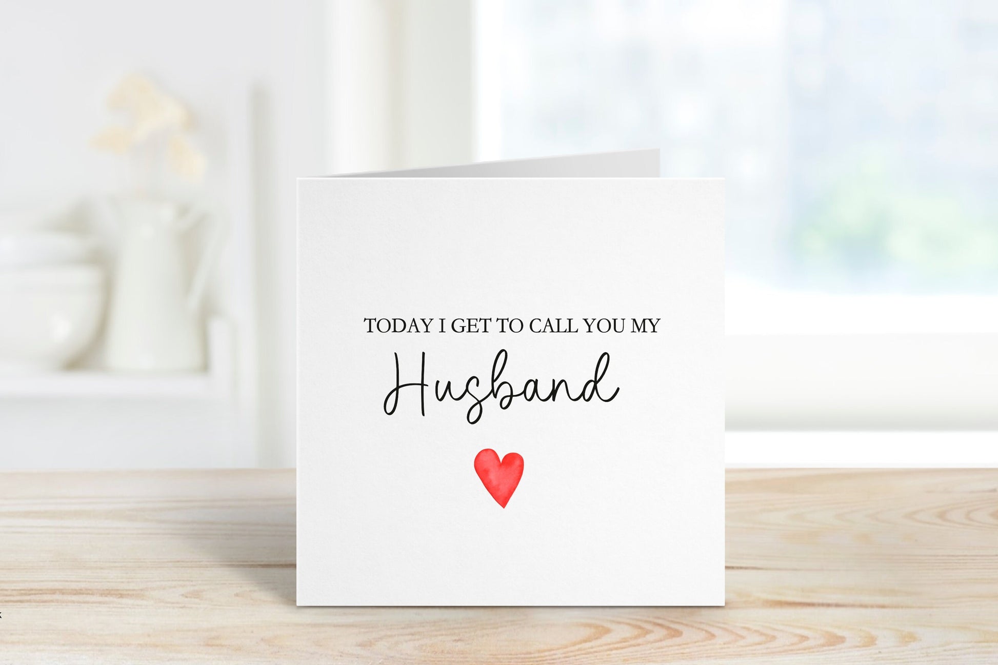 Husband To Be Wedding Day Card, Wedding Day Card For Husband To Be, Wedding Day Card For Groom
