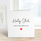 Holy Shit Wedding Card, Husband To Be Wedding Day Card, Wedding Day Card For Husband To Be, Wedding Day Card For Groom