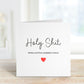 Holy Shit Wedding Card, Husband To Be Wedding Day Card, Wedding Day Card For Husband To Be, Wedding Day Card For Groom