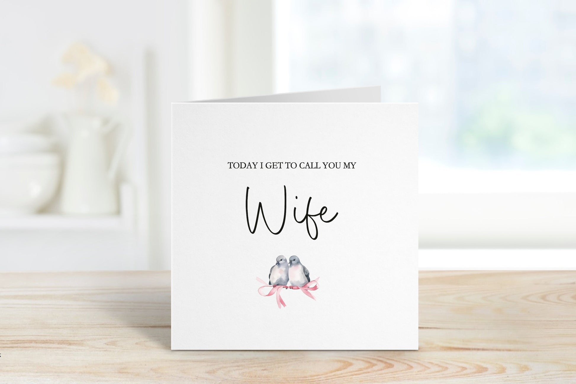 Wife To Be Wedding Day Card, Wedding Day Card For WifeTo Be, Wedding Day Card For Bride, For My Bride On Our Wedding Day