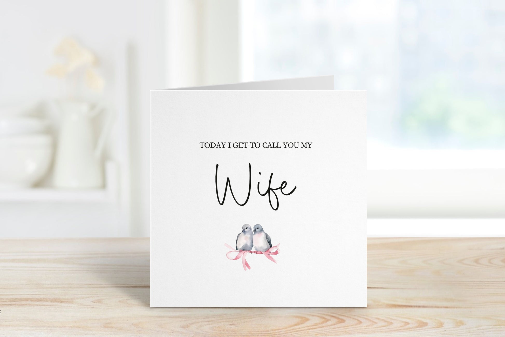 Wife To Be Wedding Day Card, Wedding Day Card For WifeTo Be, Wedding Day Card For Bride, For My Bride On Our Wedding Day