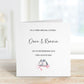 Wedding Card, Wedding Day Card For A Special Couple, Wedding Card For Bride And Groom, Personalised Wedding Day Card