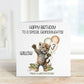 Granddaughter 3rd Birthday Card, Birthday Card For Granddaughter, Personalised Granddaughter Birthday, Tiger Cub Birthday Card, Any Age Card