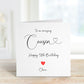 Personalised Cousin Birthday Card, Birthday Card For Cousin, Birthday Cards For Her, Any age Birthday Card, 50th Birthday For Cousin