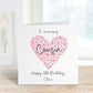 Birthday Card For Cousin, Birthday Cards For Her, Any age Birthday Card, 50th Birthday For Cousin, Personalised Birthday Card