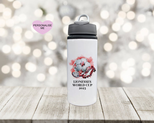 England Lionesses, Lionesses Water Bottle, Personalised Water Bottle, World Cup England, Lionesses Mug