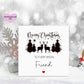 Great Granddaughter Christmas Card, Christmas Card For Great Granddaughter, Personalised Christmas Card, Christmas Scene