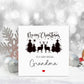 Cousin Christmas Card, Christmas Card For Cousin, Personalised Christmas Card, Christmas Scene