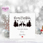 Niece Christmas Card, Christmas Card For Niece, Personalised Christmas Card, Christmas Scene