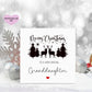 Granddaughter Christmas Card, Christmas Card For Granddaughter, Personalised Christmas Card, Christmas Scene