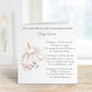 Goddaughter Christening Card, Christening Card For Goddaughter, Personalised Christening Card