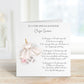 Granddaughter Christening Card, Christening Card For Granddaughter, Personalised Christening Card