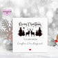 Daughter & Boyfriend Christmas Card, Christmas Card For Daughter And her Husband, Personalised Christmas Card, Christmas In July