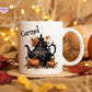 Personalised Vintage Pumpkin Halloween Mug, Halloween Mug, Autumn Mug, Personalised Halloween Mug, Vintage Halloween Mug