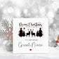 Cousin Christmas Card, Christmas Card For Cousin, Personalised Christmas Card, Christmas Scene