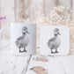 Farmyard Animal Gift, Farmyard Gift, Personalised Sketchy Animal Mug Gift, Donkey Mug Gift