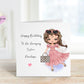 Great Granddaughter 13th Birthday Card, Birthday Card For Great Granddaughter, Personalised Birthday Card, Any Age Card