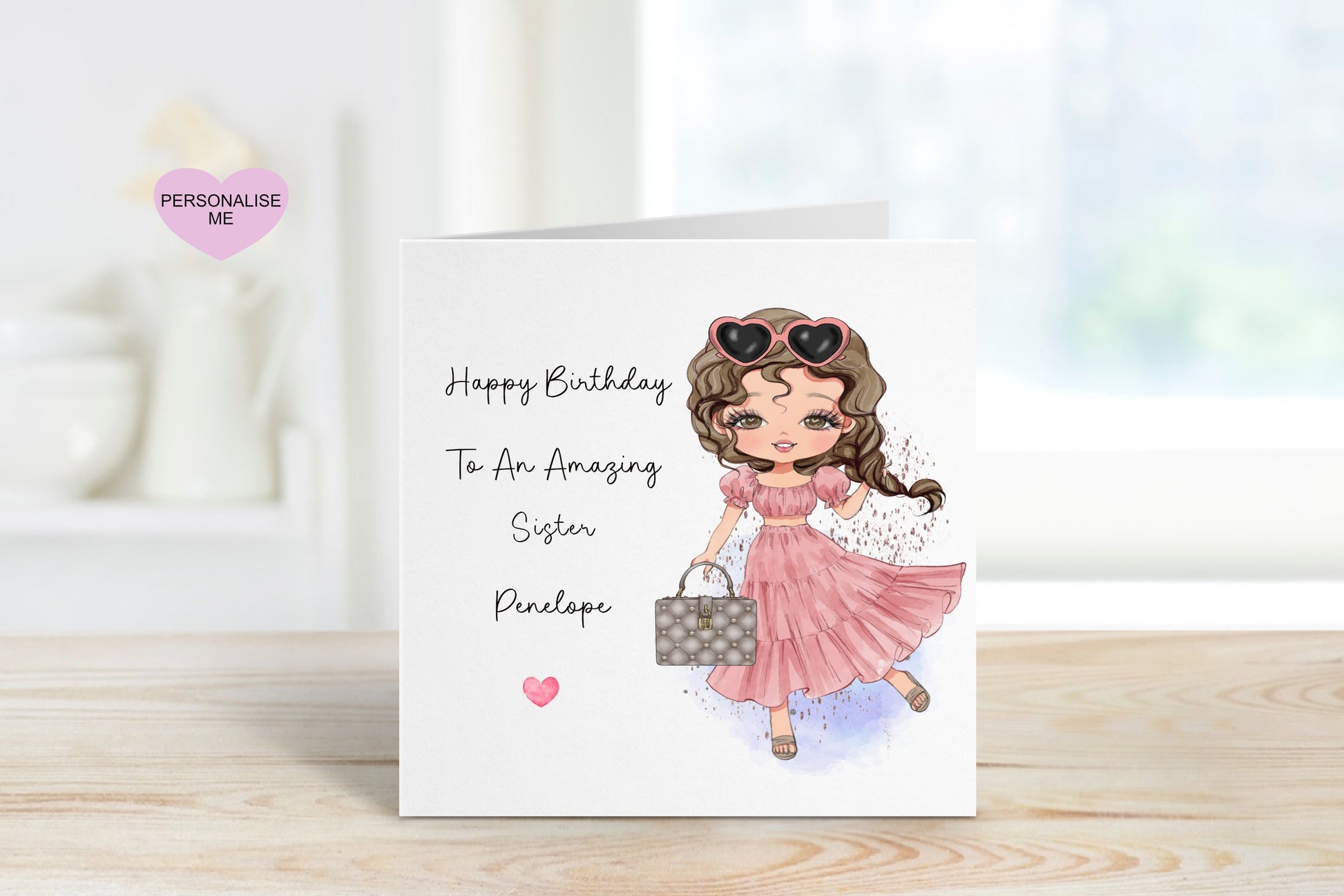 Granddaughter 13th Birthday Card, Birthday Card For Granddaughter, Personalised Birthday Card, Any Age Card, Granddaughter Birthday Card