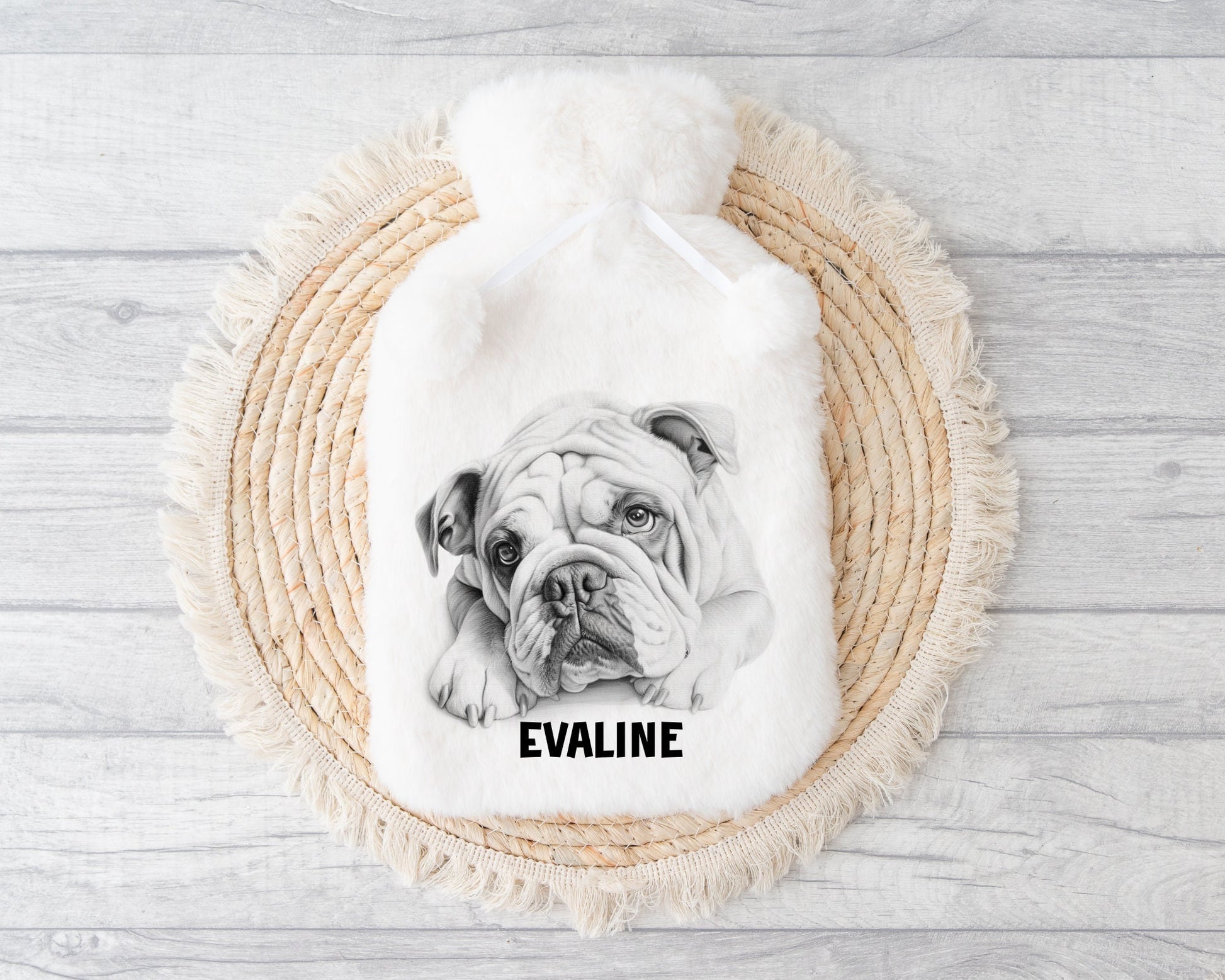 Personalised Water Bottle, Bulldog Gifts, Water Bottle, Drinks Bottle, Drinks Bottle For Bulldog Owners