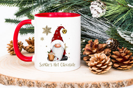 Gonk Christmas Mugs, Santa Gonk Mug, Christmas Gonk, Gonk Gifts, Christmas Gnome Mug, Christmas Gift For Him, Christmas Hot Chocolate Mug