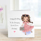 Niece 13th Birthday Card, Birthday Card For Niece, Personalised Birthday Card, Any Age Card, Niece Birthday Card