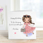Great Granddaughter 13th Birthday Card, Birthday Card For Great Granddaughter, Personalised Birthday Card, Any Age Card
