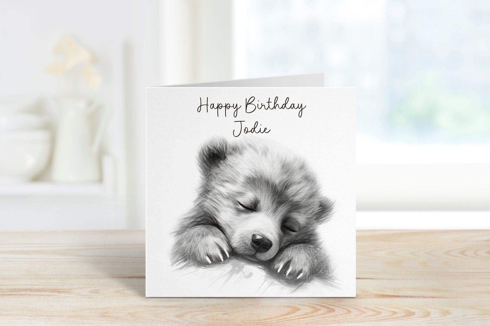 Sleepy Bear Sketch Pad, Personalised Bear Sketch Pad, Granddaughter Gift, Stocking Filler, Kids Drawing Book