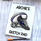 Sketch Book, Personalised Sketchbook, Rugby Design Drawing Book, Rugby Gift, Stocking Filler, Christmas Gift